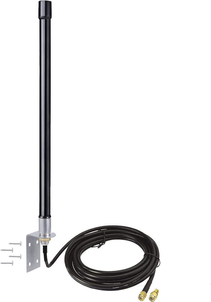 BINGFU 4g LTE Long Range Cellular Trail Camera Antenna Wall Mount - Compatible with Spypoint Link Micro Flex Covert Spartan Stealth Muddy Wildlife Hunting Cam Outdoor Mobile Security Camera - Image 1